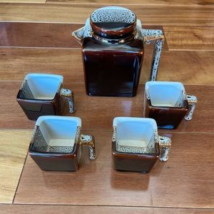 Pier 1 Tea / Coffee / Espresso Set